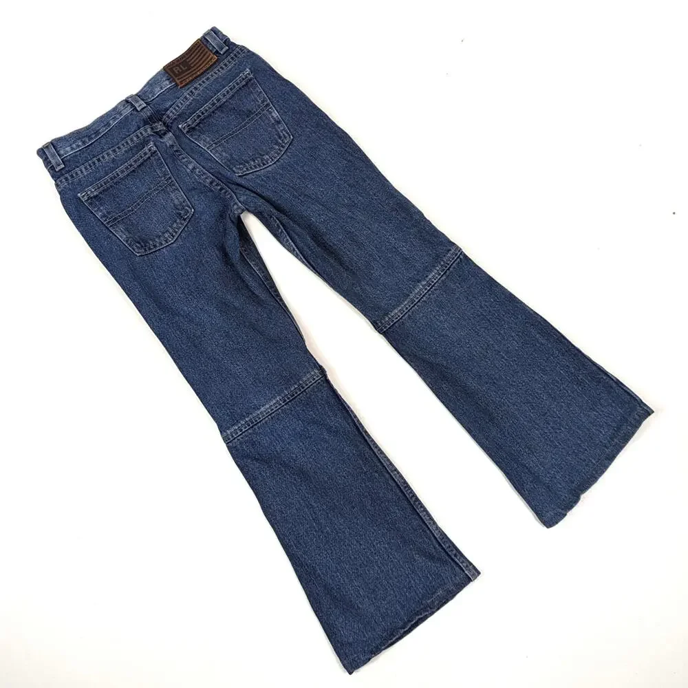 Vintage Ralph Lauren Jeans Girls Size 12 Medium Wash Flare